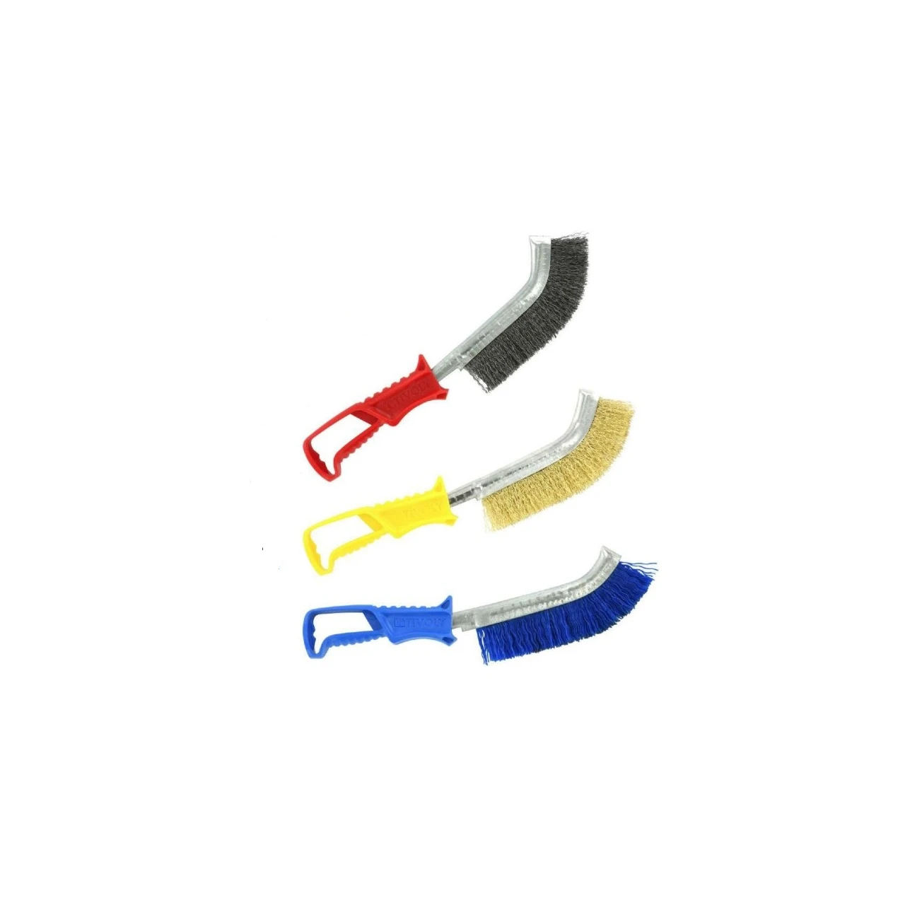 Juego de 3 cepillos mango ergonómico Tivoly