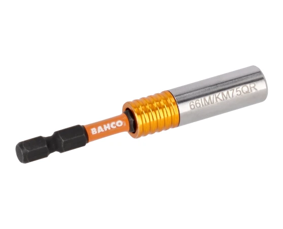 Adaptador puntas impacto 1/4" liberación magnético Bahco