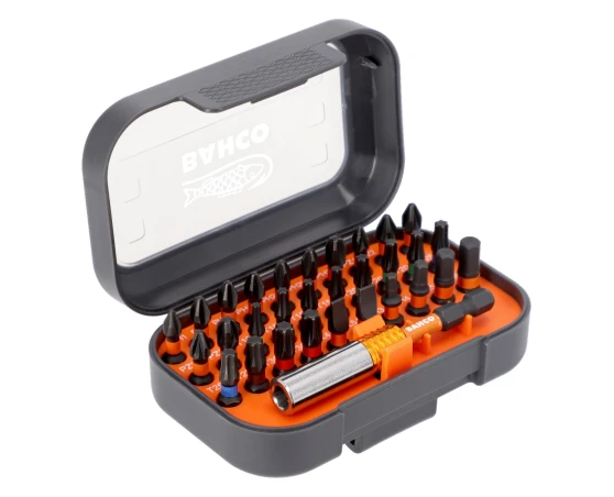 Juego de puntas impacto 1/4" Bahco 31pcs Juego de puntas impacto 1/4" Bahco 31pcs