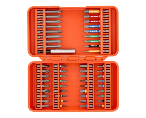 Juego de puntas 1/4" Bahco 54pcs Juego de puntas 1/4" Bahco 54pcs