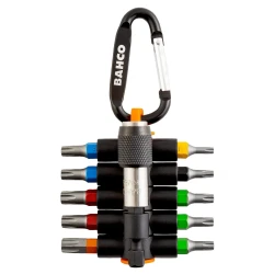 Juego de puntas 1/4" TORX Bahco 11pcs