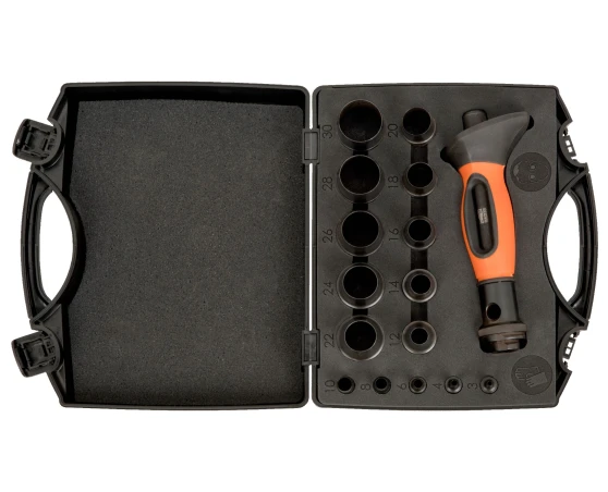 Juego sacabocados Bahco 16 pcs