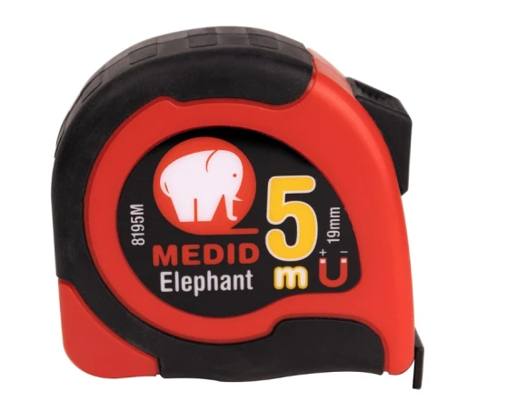 Flexómetro Medid Elephant Nylon magnético