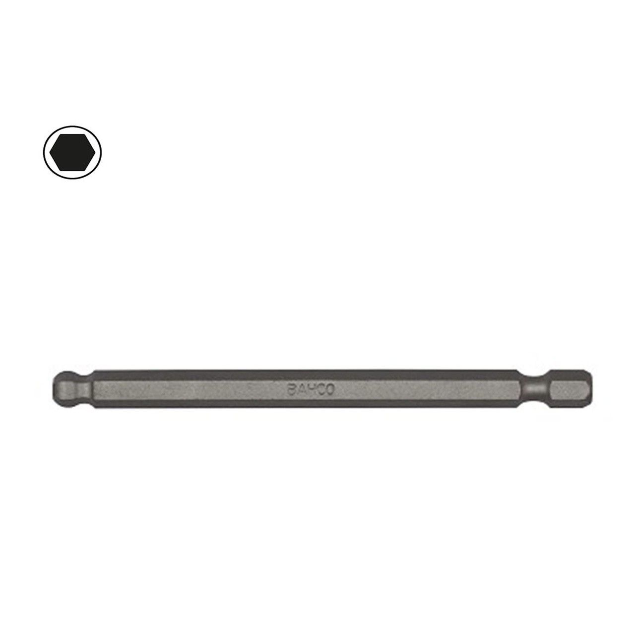 Punta allen 1/4" hexagonal con bola Bahco 89mm Punta allen 1/4" hexagonal con bola Bahco 89mm