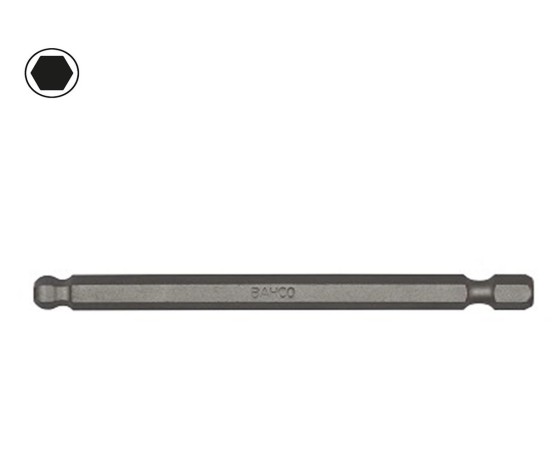 Punta allen 1/4" hexagonal con bola Bahco 89mm Punta allen 1/4" hexagonal con bola Bahco 89mm