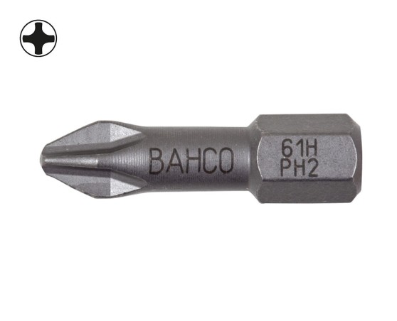 Punta extradura phillips 1/4" 25 mm Bahco