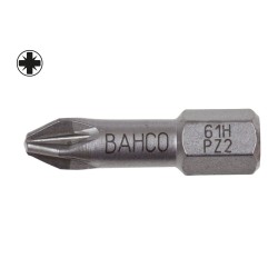 Punta extradura pozidriv 1/4" 25 mm Bahco