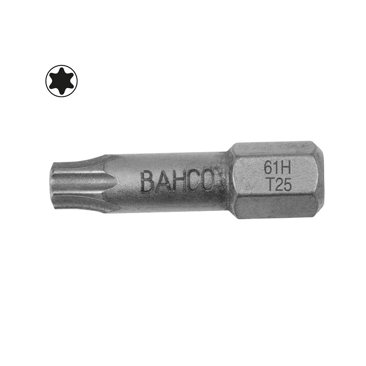 Punta extradura TORX 1/4" 25  mm Bahco