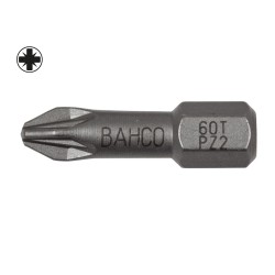 Punta torsión pozidriv 1/4" PZ1 25 mm Bahco