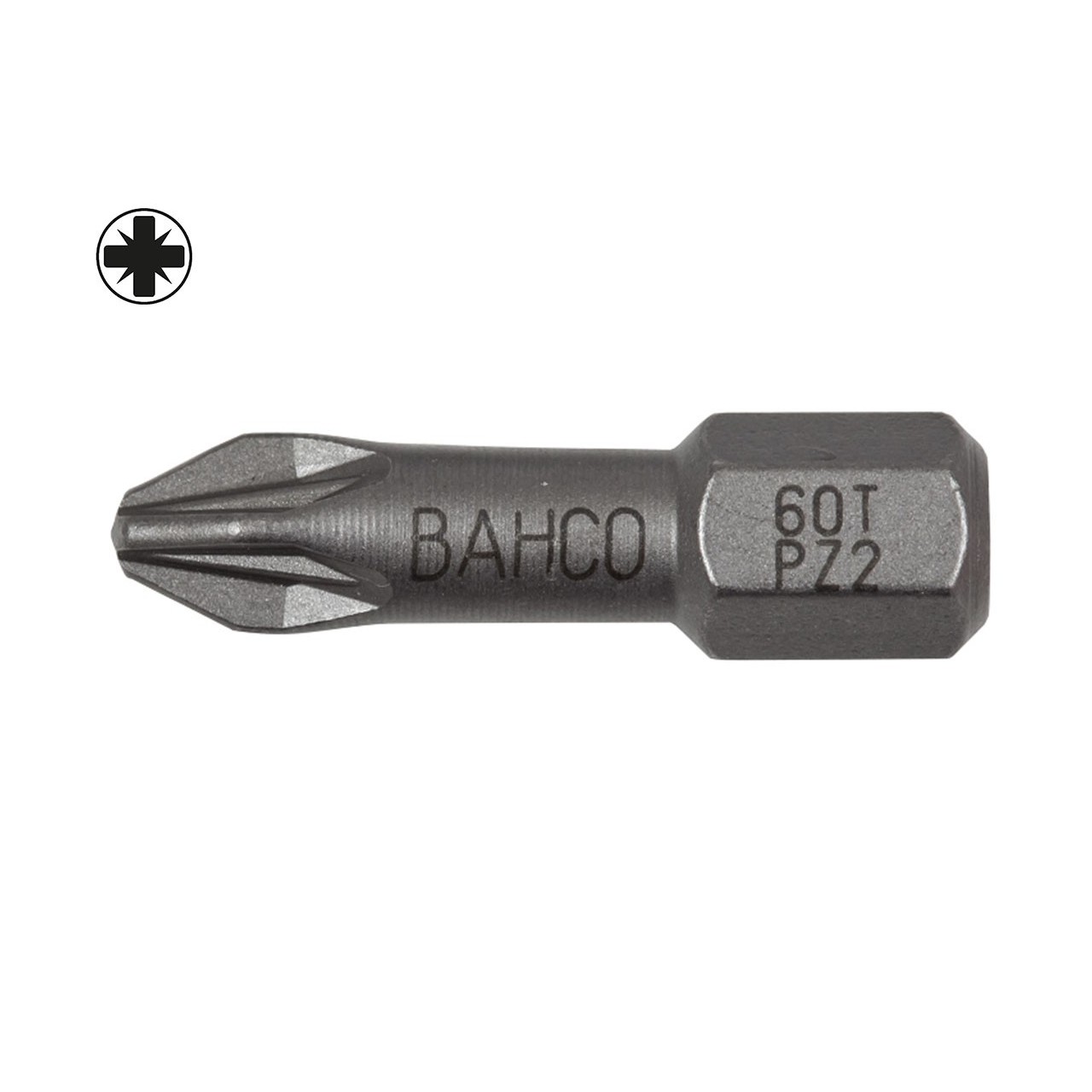 Punta torsión pozidriv 1/4" PZ1 25 mm Bahco