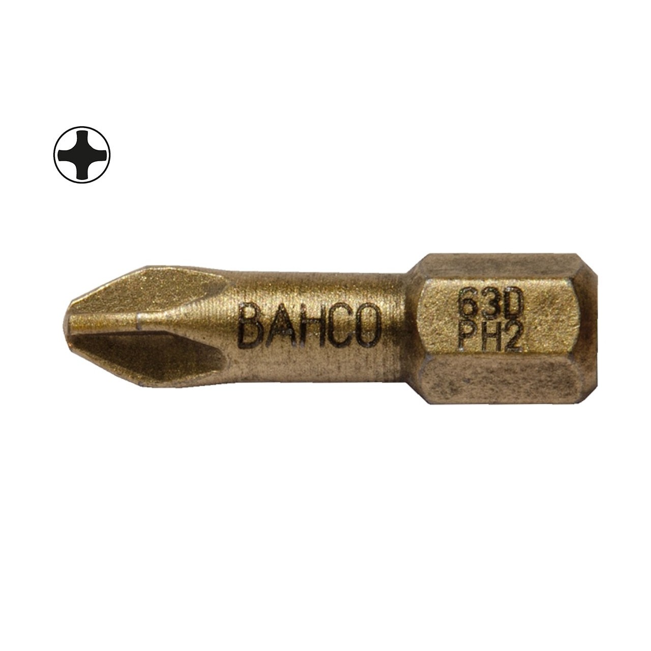 Punta diamante philips 1/4" 25 mm Bahco