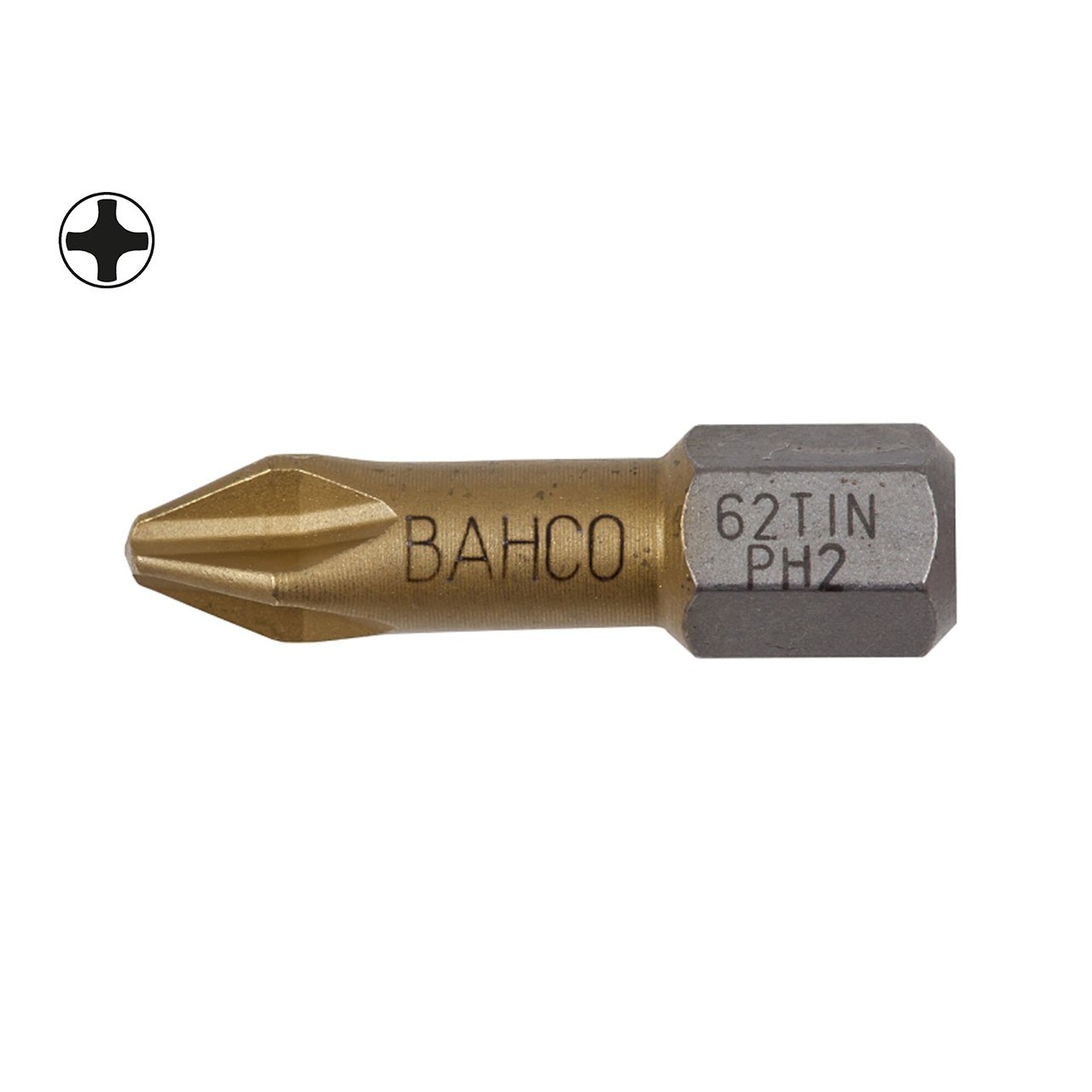 Punta titanio phillips 1/4" 25 mm Bahco