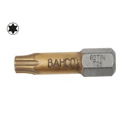 Punta titanio Torx 1/4" 25 mm Bahco