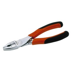 Alicates universales con mangos bimaterial Bahco