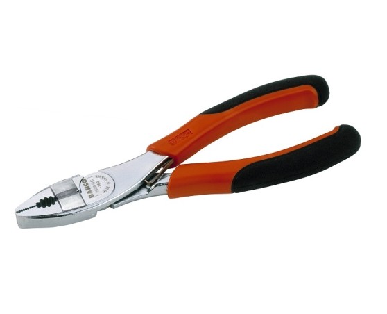Alicates universales con mangos bimaterial Bahco