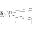 Prensaterminales con huella hexagonal 6-50 Bahco