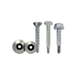 Maletín tornillos autotaladrantes DIN-7504K/P/N cincados