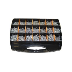 Maletín tornillos autotaladrantes DIN-7504N cincados