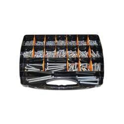 Maletín tornillos hexagonales DIN-933 cincados