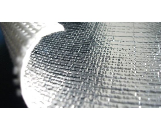 Manta fibra de vidrio + aluminio