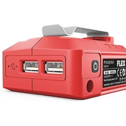 Cargador USB FLEX 10,8/18V