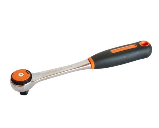 Llave de carraca reversible 1/2" Bahco indicadora 72 dientes