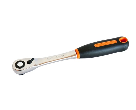 Llave de carraca reversible 1/2" Bahco reducida 72 dientes