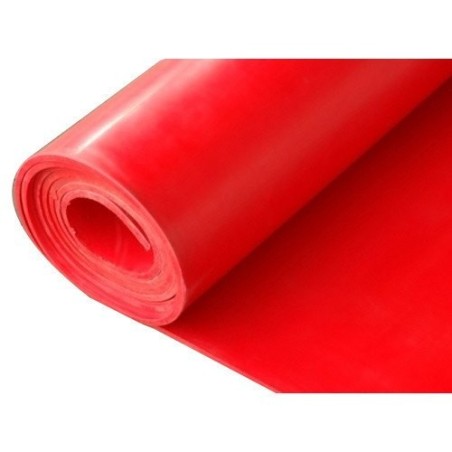 Plancha de silicona roja FDA