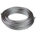 Cable de acero DIN-3060 6x19+1 galvanizado
