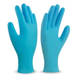 Guantes desechables nitrilo