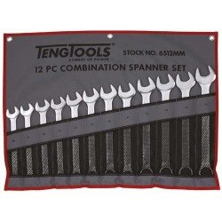 Juego de llaves combinadas bolsa 12 piezas TengTools