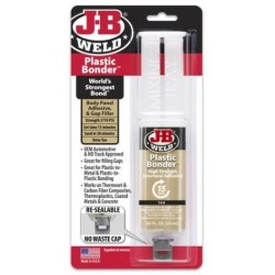 Adhesivo Epoxy específico para plásticos JB Weld