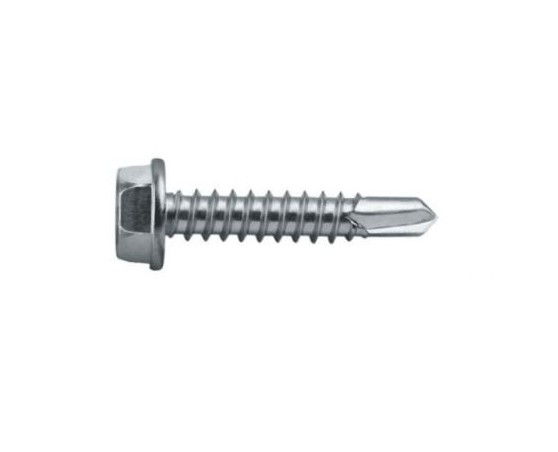 Tornillo hexagonal DIN-7504K cincado