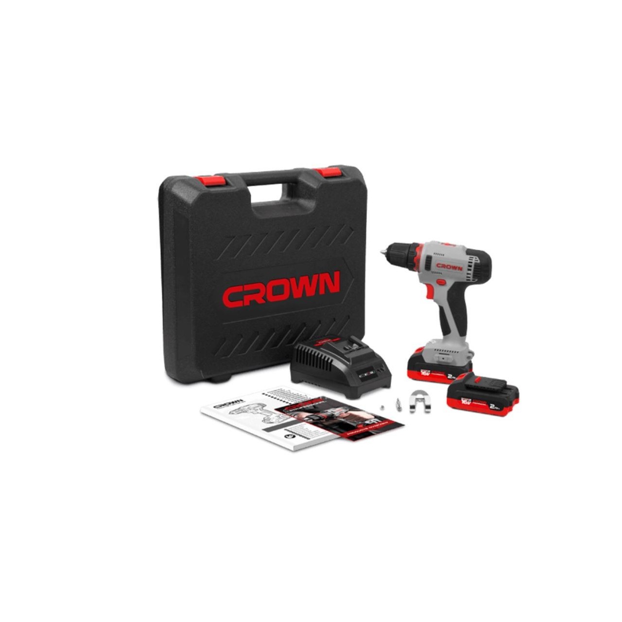 Atornillador taladro Crown batería 12V