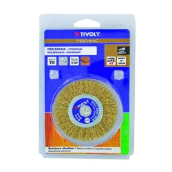 Cepillo circular laton tivoly