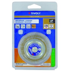 Cepillo taza laton tivoly para taladro