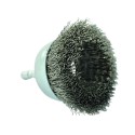 Cepillo taza inoxidable Tivoly para taladro