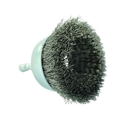 Cepillo taza inox tivoly para taladro