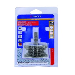 Cepillo circular acero tivoly para barandilla