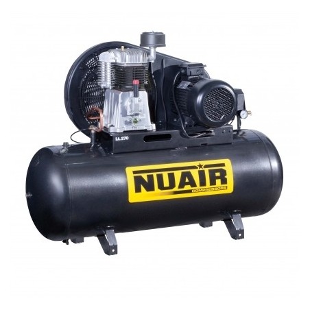 Compresor de pistón fijo Nuair NB5 5,5cv 270L 15 bar