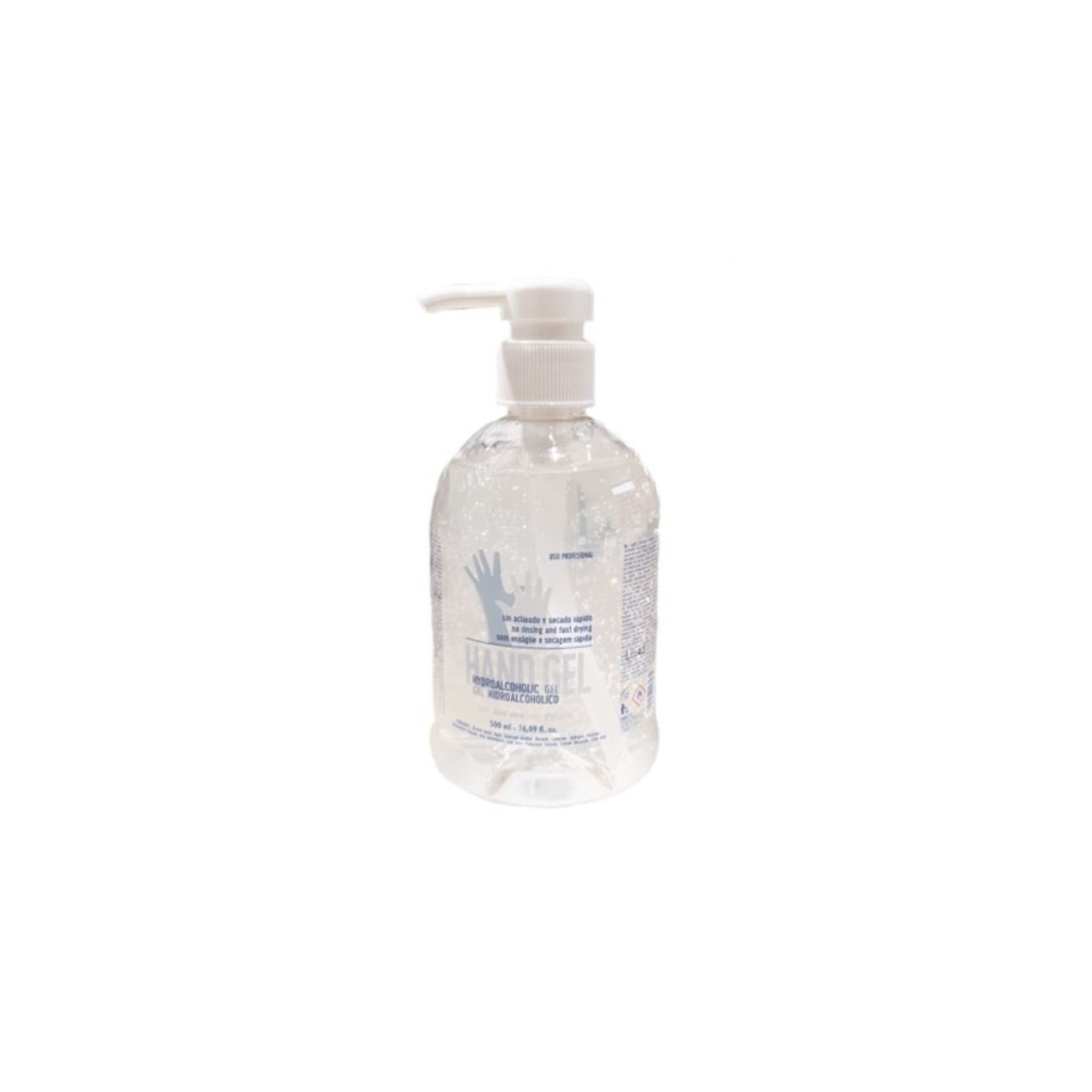 Bote hidroalcohol para manos 500ml