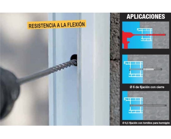 Broca martillo Diager SDS+ marcos/ventanas