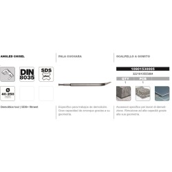 Cincel pala cuchara SDS PLUS Cincel pala cuchara SDS PLUS