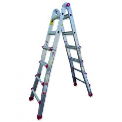 Escalera telescópica transformable aluminio Scal