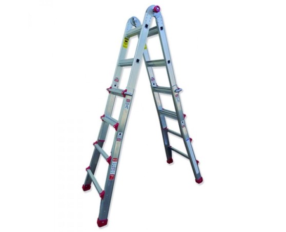 Escalera telescópica transformable aluminio Scal Escalera telescópica transformable aluminio Scal