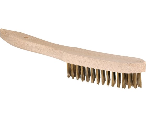 Cepillo manual Jaz 4 hileras para soldador