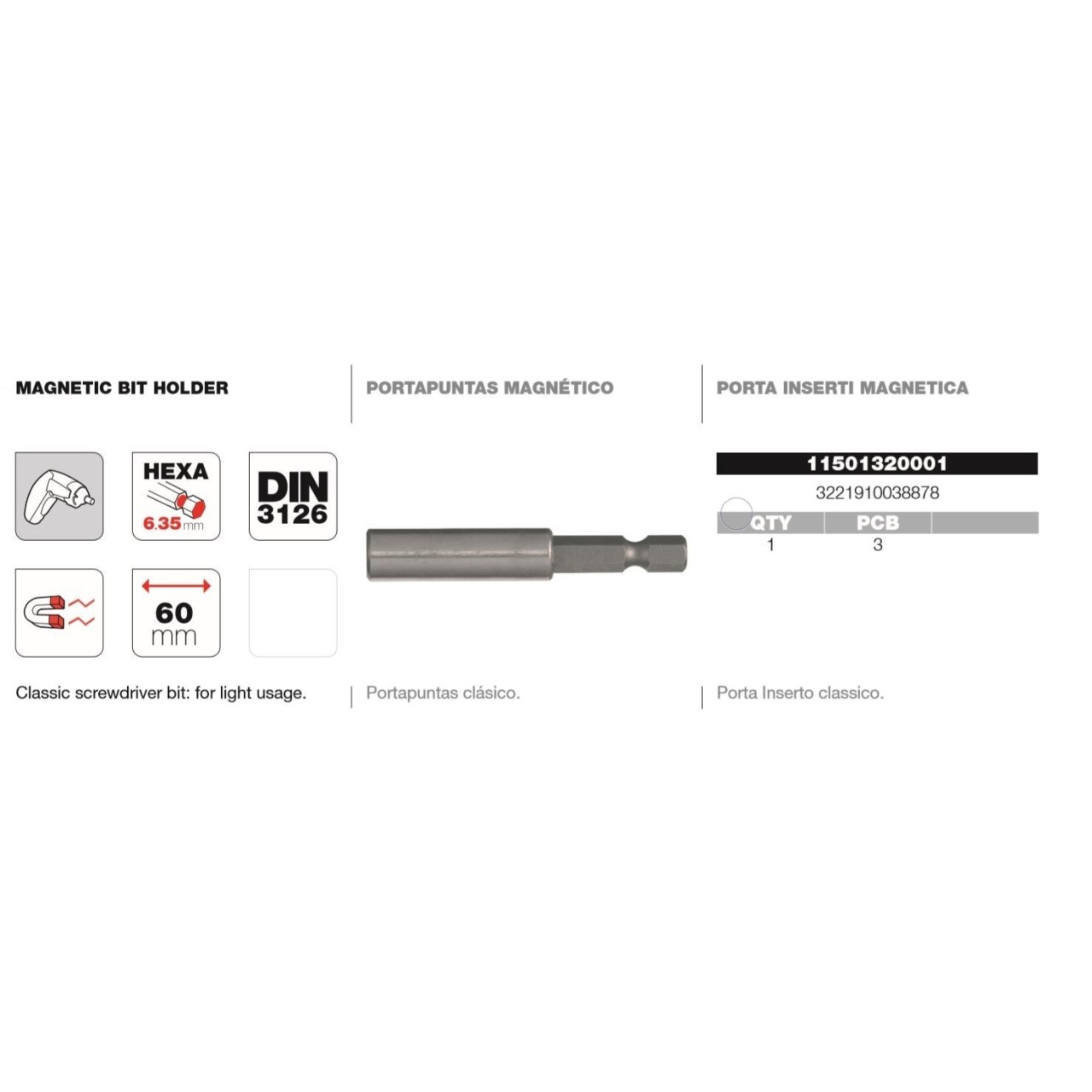 Portapuntas magnético de Tivoly