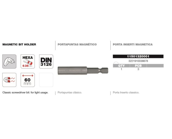 Portapuntas magnético de Tivoly