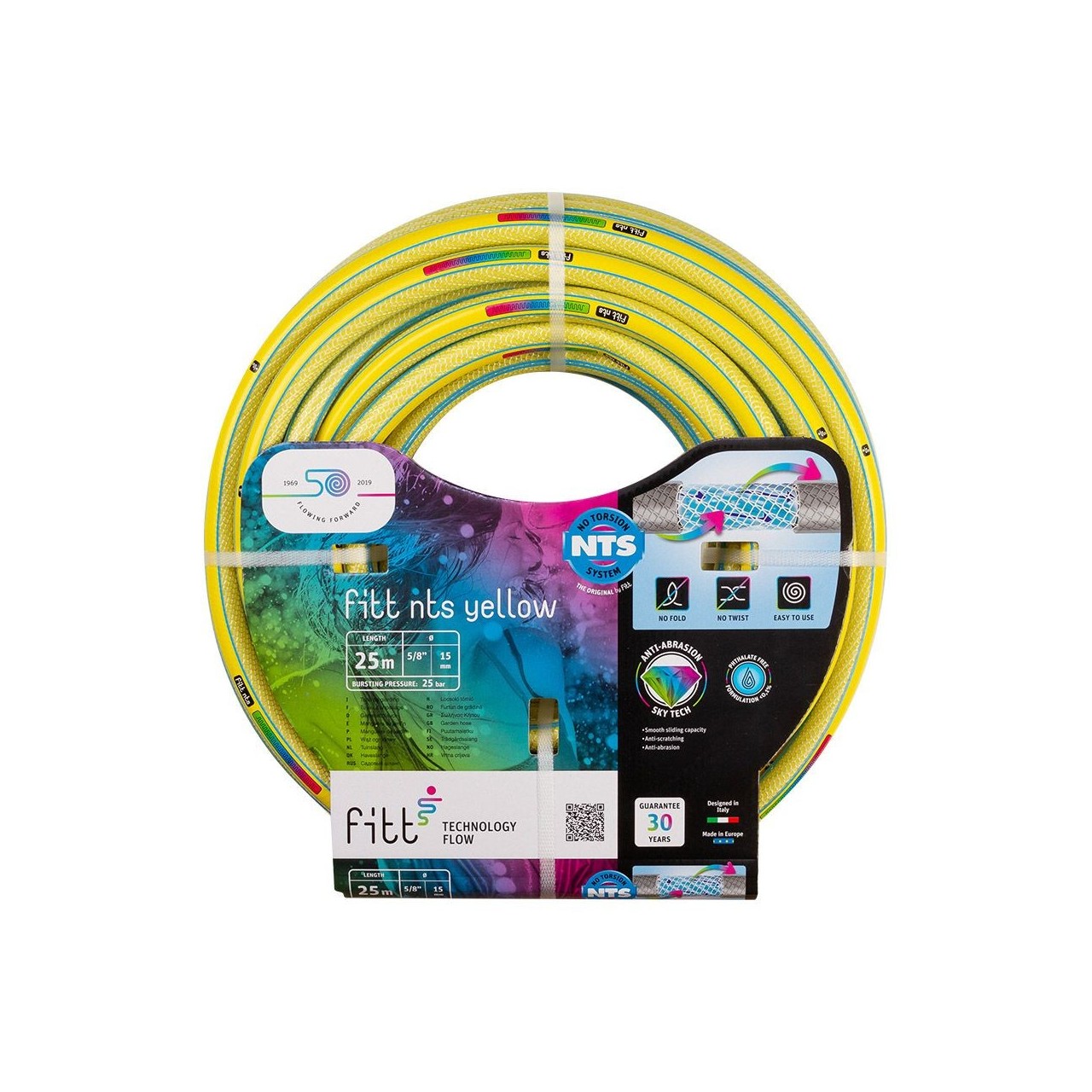 Manguera para riego Fitt NTS Yellow Manguera para riego Fitt NTS Yellow