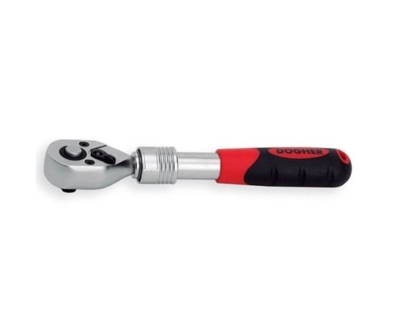 Llave de carraca extensible 1/4 Dogher